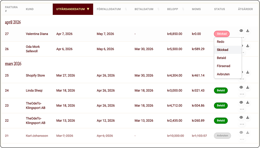 Invoicing Feature Illustration